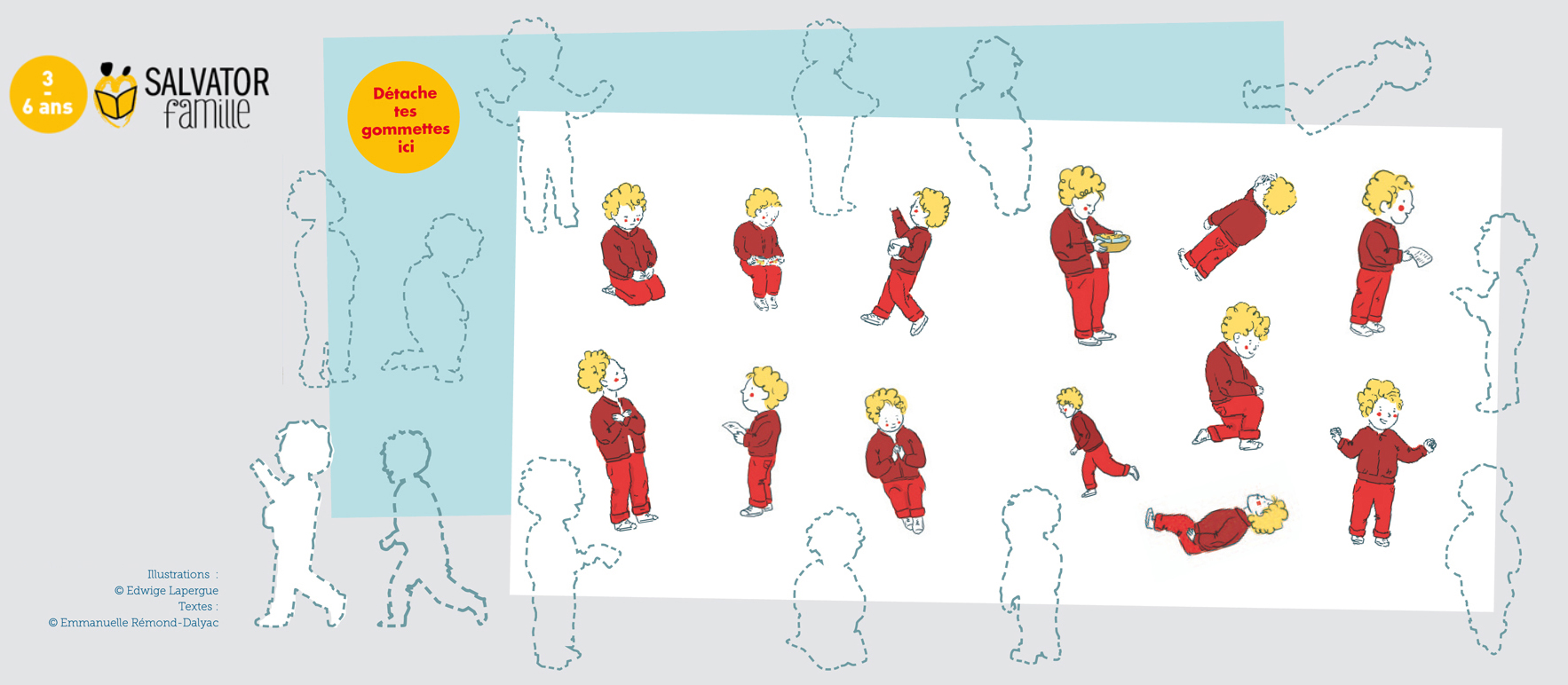 SALVATOR FAMILLE  06 gommettes